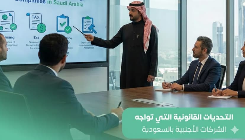 التحديات القانونية التي تواجه الشركات الأجنبية بالسعودية